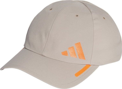 Kapele me strehë Adidas RunxUB23 HR7059, unisex, bezhë