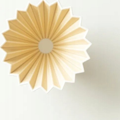 Dripper kafe Origami S, porcelan, 1–2 filxhan, i bardhë