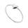 Byzylyk për femra Hot Diamonds Desire DC185, i argjendtë