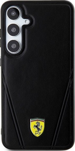 Kllëf telefoni Ferrari FEHMS24MP3BAK, për Samsung Galaxy S24 Plus, MagSafe, i zi