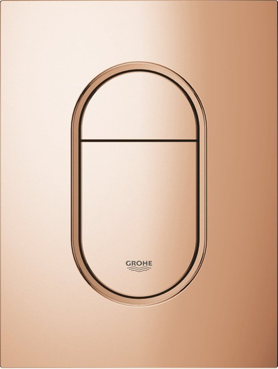 Plakë komandimi WC Grohe Arena Cosmopolitan S 37624DA0, dual flush, Warm Sunset