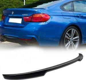 Spoiler bagazhi BMW Seria 4 F36 Lip P Type, ABS, për Gran Coupé, i zi