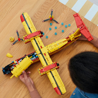 Lodër me lego LEGO Technic 42152 Firefighting Aircraft, aeroplan zjarrfikës, për kalama 10+, shumëngjyrësh
