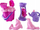 Set lodrash rëre Hemar Family Flower Set me mulli, 8 pjesë, shumëngjyrësh
