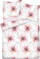Сет постелнина Satine Bedding 17A Premium Matex, 140x200 cm, 100% памук, светло розева