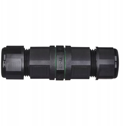 Lidhës kabllosh EMOS Plastic Connector, IP68, trefazor, i zi