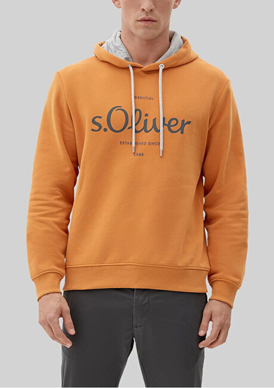 Duks S.Oliver Regular Fit, portokalli