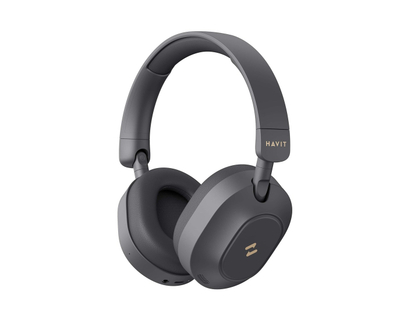 Слушалки безжични Havit H668BT, Bluetooth 5.4, 80 часа батерија, црни