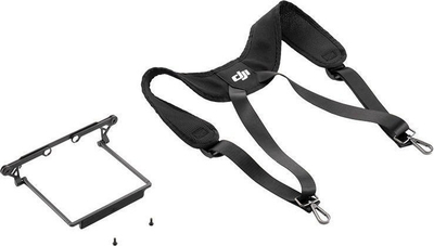 Set aksesorësh për DJI RC Plus, rrip shpatulle dhe mbajtëse beli, ngjyrë e zezë