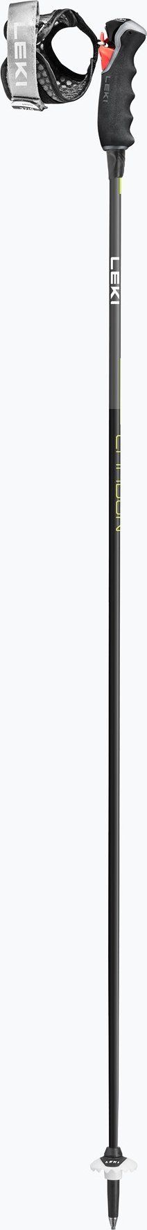 Bastun skish Leki Carbon 12 3D, 125 cm, karboni, e zezë