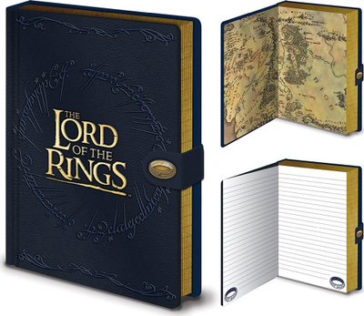 Fletore Lord of the Rings A5, ditar i mirë, dizajn zyrtar, shumëngjyrëshe