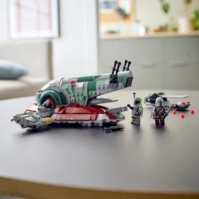 Lodër LEGO Star Wars Boby Fett's Spaceship (75312), 593 elemente