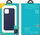 Kapak telefoni Joyroom Colour Series JR-BP798 për iPhone 12 Mini, silikon, blu e errët