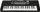 Piano lodër Musican 626021002, tastier elektronike, e zezë