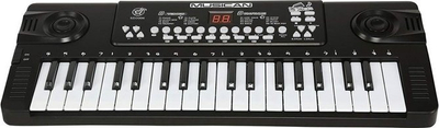 Piano lodër Musican 626021002, tastier elektronike, e zezë