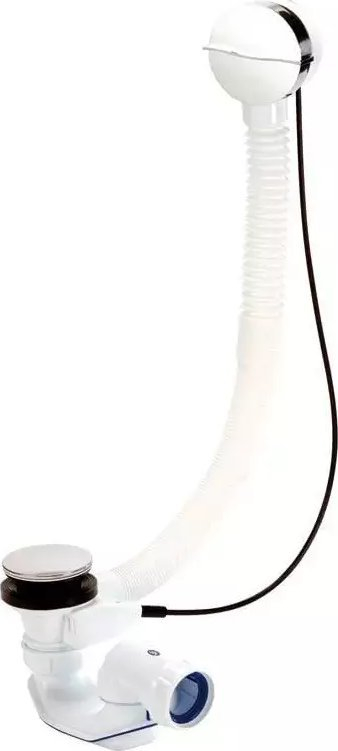 Sifon dushi UNO/TRE, plastik, i bardhë