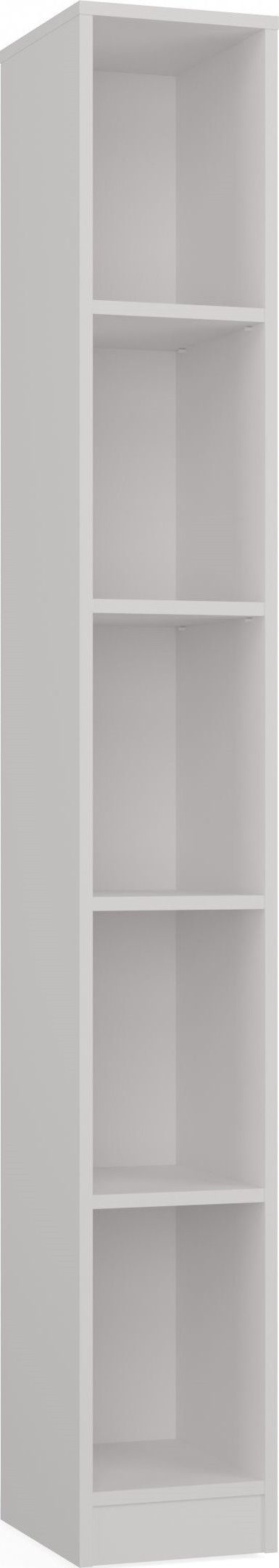 Raft rrotullues për libra EUGAD 0009SHG, 4 nivele, MDF, i bardhë