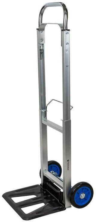 Karrocë platforme Forsage F-GZS90, palosshme, mban deri 90 kg, blu