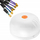 Antena makine Poynting MIMO-4-17, 7n1 LTE WiFi GPS, e bardhë