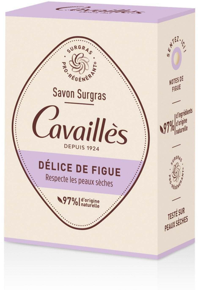 Sapun trupit Cavaillès Délice de Figue, për lëkurë të thatë, 100g