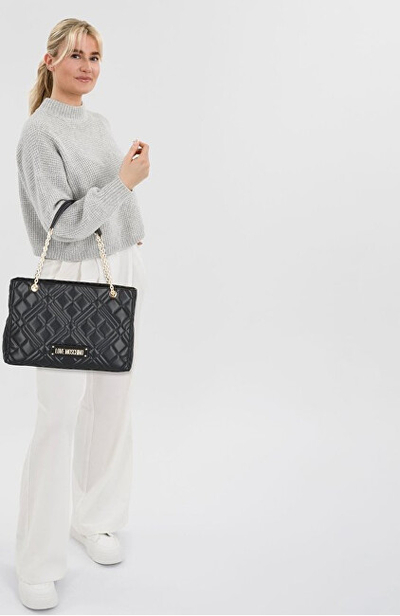 Çantë për femra Love Moschino, e zezë