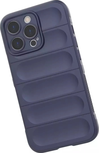 Kuti mbrojtëse Magic Shield për iPhone 13 Pro Max, TPU, antirrëshqitëse, e zezë