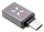 Adapter USB FIXED Link, USB A 3.0 në USB C, gri