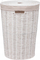 Shportë rrobash 5five Simply Smart White Round Closed, 40L, e bardhë