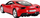 Makinë me telekomandë Rastar Ferrari 488 GTB, shkalla 1:14, e kuqe