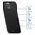 Kapak silikon Vivo X80 Lite V25, TPU i butë, i zi
