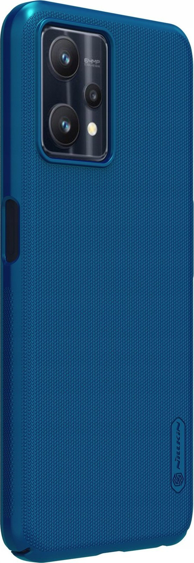 Këse telefoni Nillkin Super Frosted, për Realme 9 Pro 5G, plastike, blu Peacock
