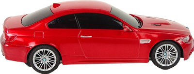 Makina me telekomandë BMW M3 Leantoys, shkallë 1:28, për kalamoj 3+, e kuqe