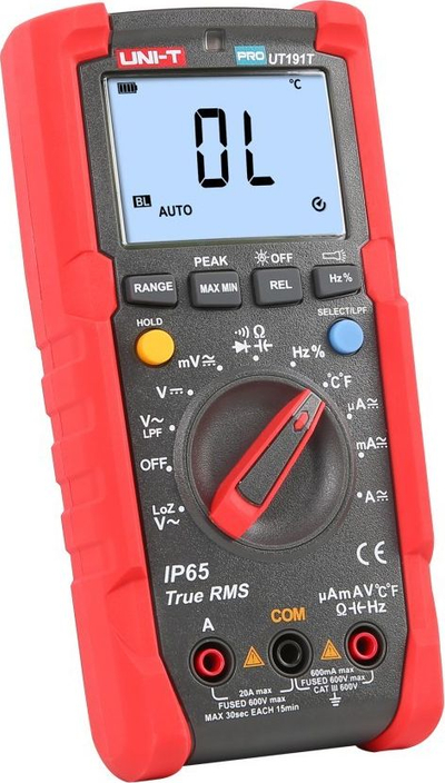 Multimetër digjital Uni-T PRO UT191T, matje AC DC, matje temperature deri 400°C
