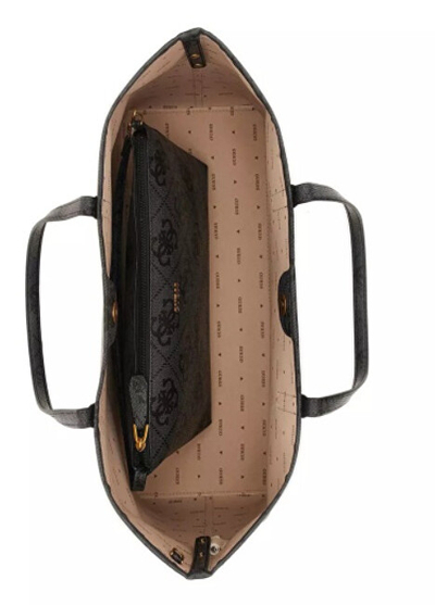 Çantë për femra Guess Vikky Large Shpulder Bag, e zezë