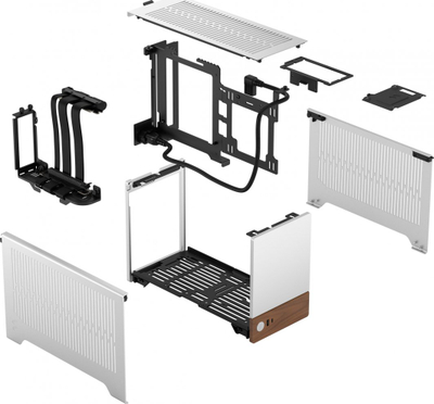 Kasë Fractal Design Terra Silver, Small Form Factor