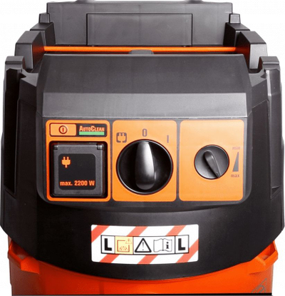 Fshesë industriale Fein Dustex 35 LX, 1380W, bidon 32L, portokalli
