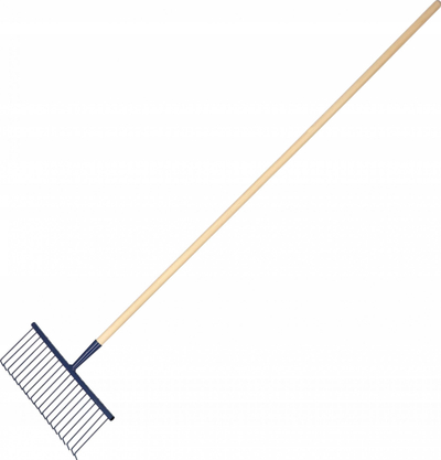 Rrafshues bari BIG D 43cm, tel çeliku, dorezë druri, jeshile