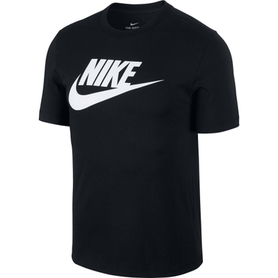 Bluzë Nike NSW Tee Icon Futura AR5004, pambuk, e zezë