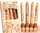 Set stilolapsash Capybara, 6 copa, bojë e kaltër, shumëngjyrësh