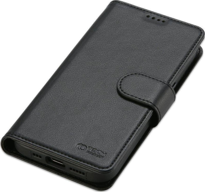 Mbulesë telefoni Tech-Protect Wallet MagSafe për iPhone 13, me xhepa për karta, e zezë