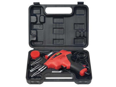 Makinë për ngjitjen e metalit Modeco 200W + aksesorë (MN-99-207)