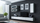 Komodë TV varëse Cama Meble VIGO 140, 140x30x40 cm, gri e bardhë me shkëlqim