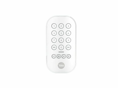Tastierë alarmi Yale Keypad, për Yale Smart Alarm, me buton paniku, e bardhë