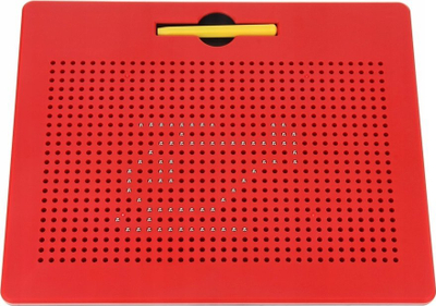 Dërrasë vizatimi me magnet MagPad 748 toptha, 10 karta modeli, e kuqe