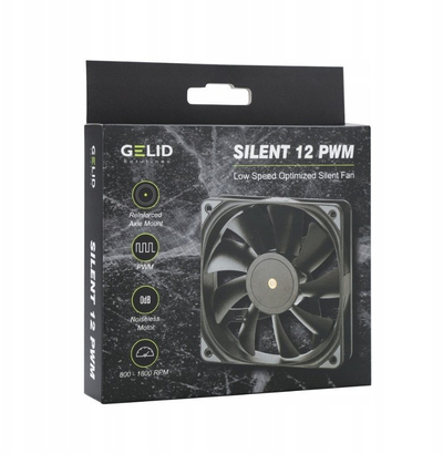Ventilator PC GELID Silent12 PWM, 120mm, i zi