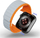 Rrip ore Apple Watch Dux Magnetic, silikon, 42‑49mm, gri me portokalli