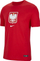Maicë futbolli për meshkuj Nike Poland T-Shirt, XL, e kuqe