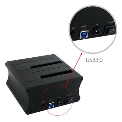 Docking Station TECH TIME Hard Drive Dock 3X