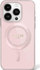 Futrollë Guess GUHMP16LPFTDTEP për iPhone 16 Pro, MagSafe, me gurë shkëlqim, rozë