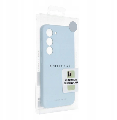 Mbrojtëse telefoni Roar Futera Cloud Skin për Samsung S24 FE, e hollë, blu e çelët